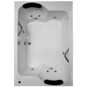 Banheira Dupla Porto Principe com Aquecedor digital e Kit Cromoterapia